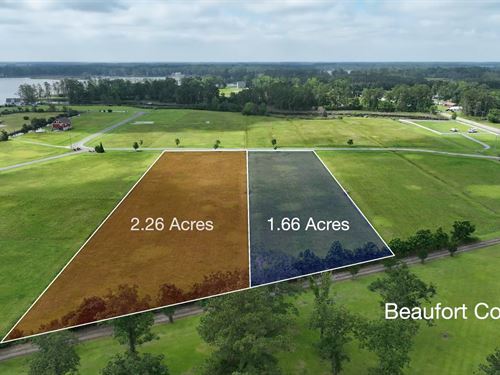 Adjacent Lots in Bellhaven NC : Belhaven : Beaufort County : North Carolina