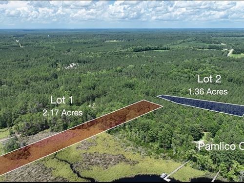 3.53 Acre Waterfront New Bern, NC : New Bern : Pamlico County : North Carolina