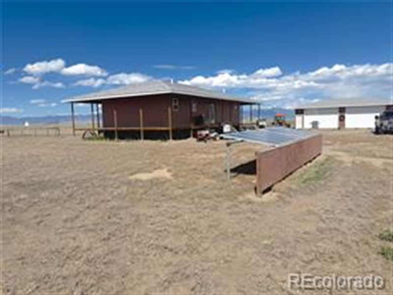 160 Acres with Home : Saguache : Saguache County : Colorado