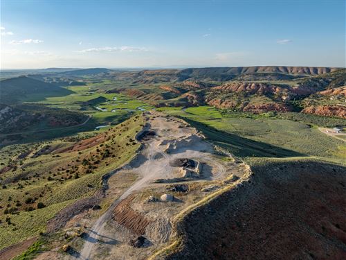 Dallas Dome Limestone Quarry : Lander : Fremont County : Wyoming