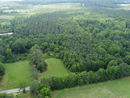 Acreage with Room to Build & Hunt : Nashville : Nash County : North Carolina