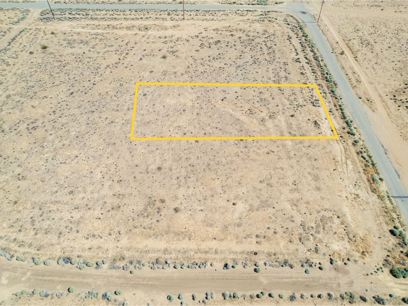 Prime Multi-Fam Lot, $1,268.78/Mo : California City : Kern County : California