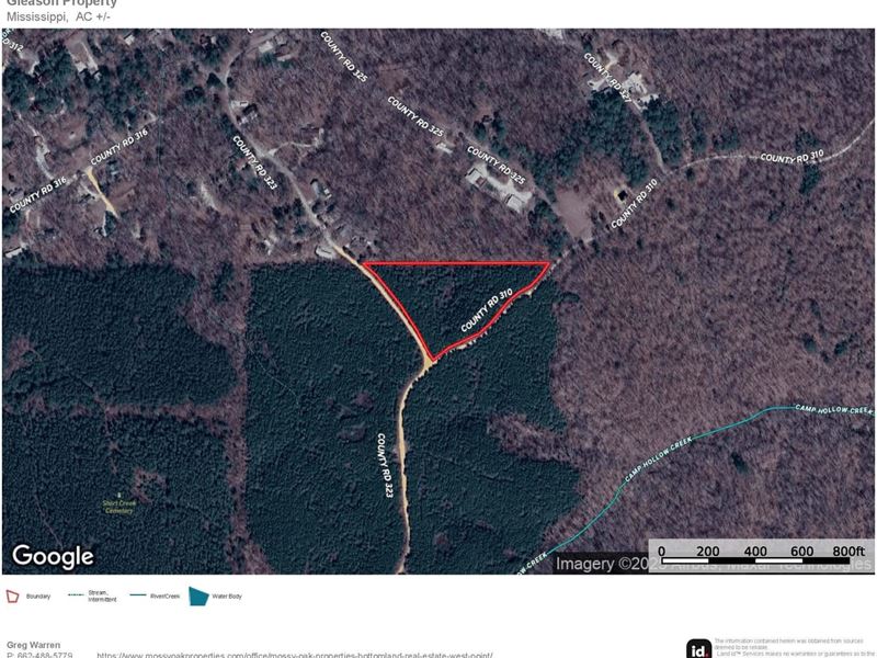 Cr 323 & Cr 310 : Iuka : Tishomingo County : Mississippi