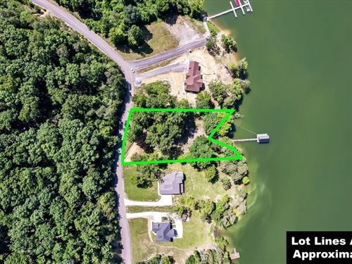 Cherokee Lakefront Lot with Dock : Whitesburg : Hawkins County : Tennessee