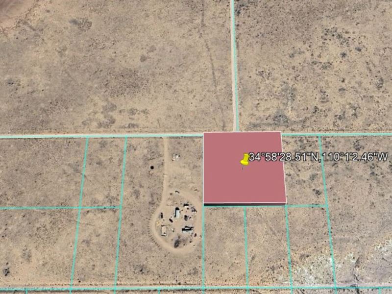 2.5 Acres in Navajo, AZ for $155/Mo : Winslow-Holbrook : Navajo County : Arizona