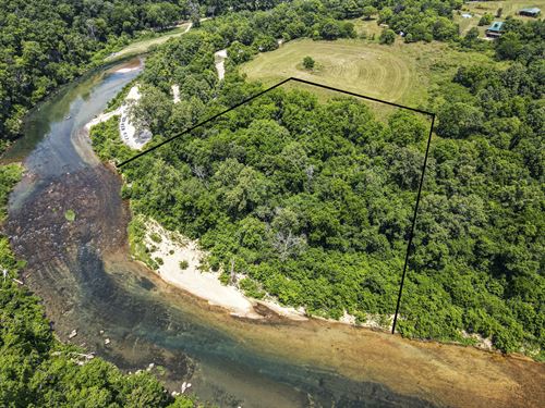 North Fork River Frontage & Cabin : Pottersville : Ozark County : Missouri