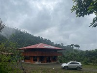 Solar Powered Log Cabin : Pejibaye : Costa Rica