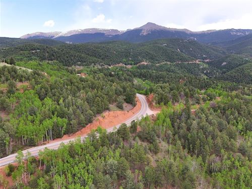 Mountain Lot with Power & Water : Divide : Teller County : Colorado