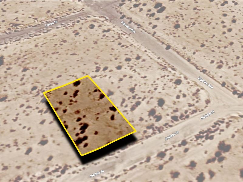 Affordable CA Lot for $420.53/Mo : California City : Kern County : California