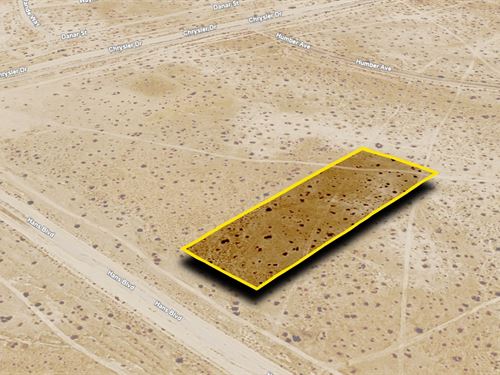 A Quiet Setting for Just $501.76/Mo : California City : Kern County : California