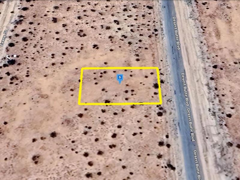 Paved Access CA Lot, $225.40/Month : California City : Kern County : California
