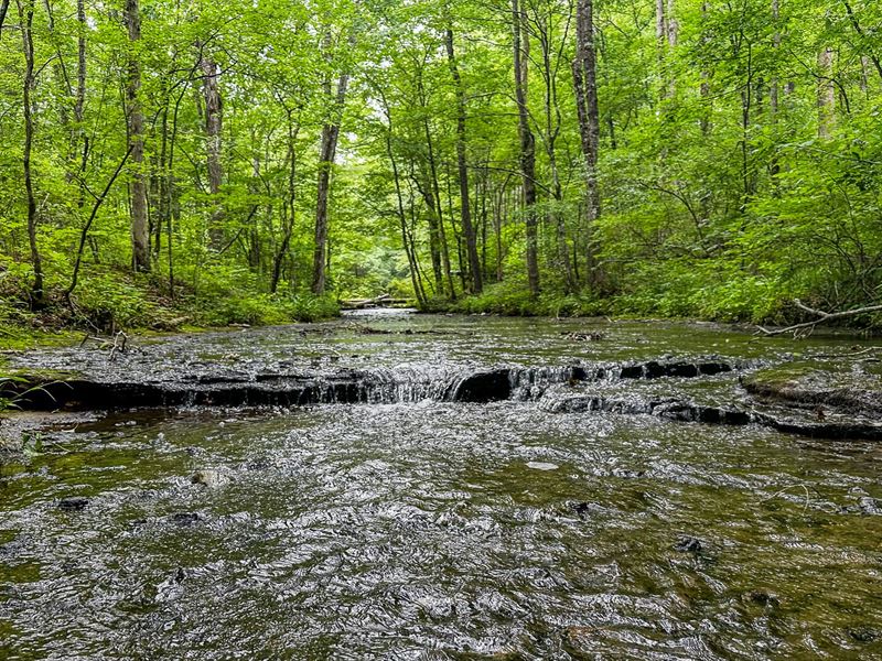 Cathey's Creek : Mount Pleasant : Maury County : Tennessee