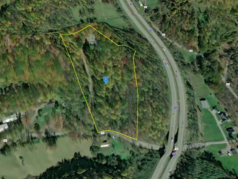 8.41 Acres in Lewis County WV : Jane Lew : Lewis County : West Virginia