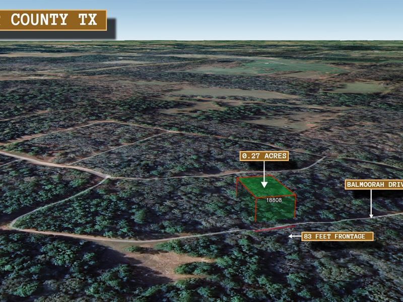 .27 Acre in Hempstead, $350/Mo : Hempstead : Walker County : Texas
