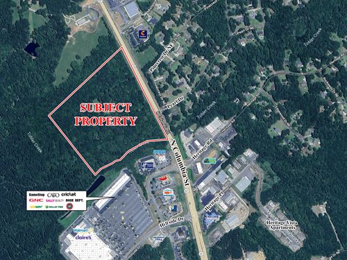 30 Acre Development Tract for Sale : Milledgeville : Baldwin County : Georgia