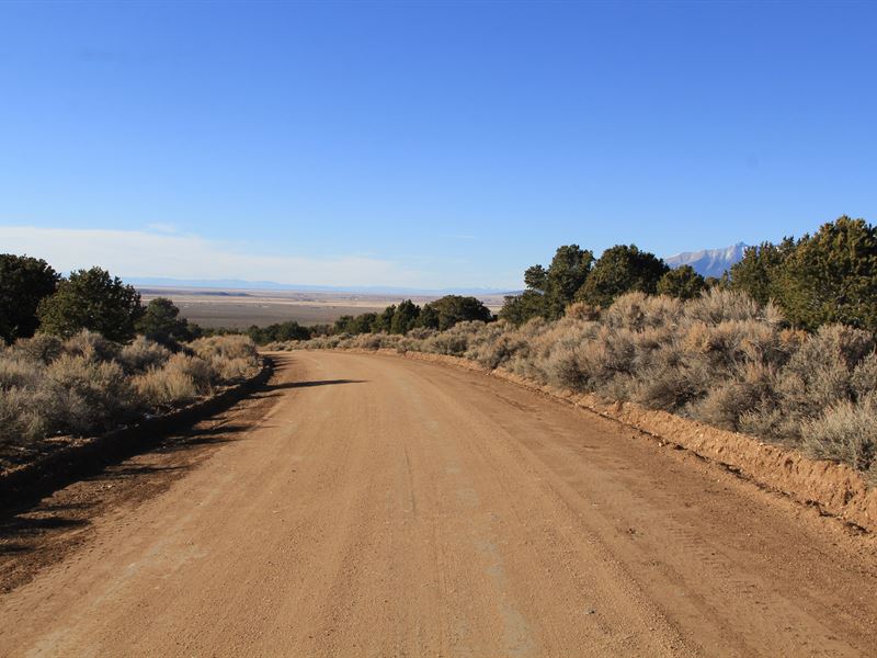 5 Acre with Colorado Mountain Views : Fort Garland : Costilla County : Colorado