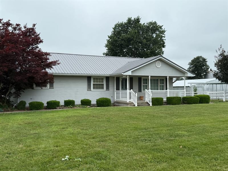 Farm with Home and 58 Acres : Clay City : Clay County : Indiana