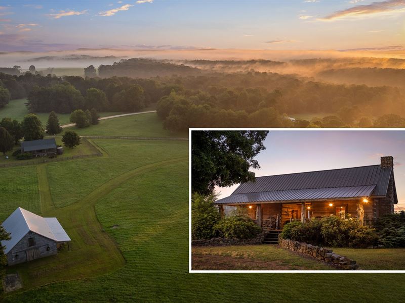 Lookout Mtn Retreat 281.77 Acres : Menlo : Chattooga County : Georgia