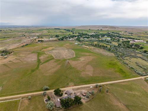 Pavillion Panorama : Pavillion : Fremont County : Wyoming