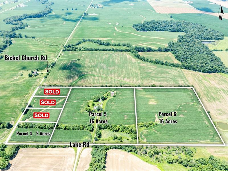 Lake Rd, 16 Acres : Millersport : Fairfield County : Ohio