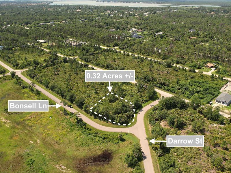 Over Sized Corner Lot : Port Charlotte : Charlotte County : Florida