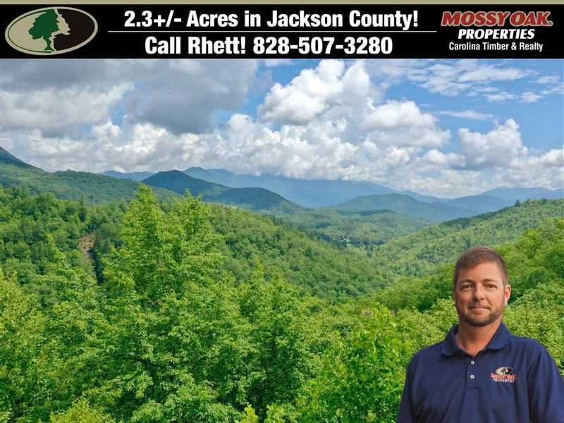 2.3 Acres Sometimes Creek Road : Sylva : Jackson County : North Carolina