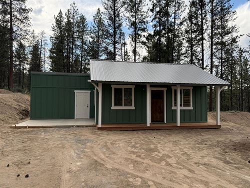 Brand New Cabin : Bonanza : Klamath County : Oregon