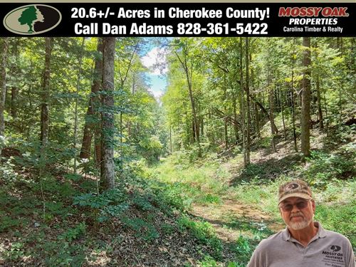 20.69 Acres Bordering Usfs And No : Murphy : Cherokee County : North Carolina
