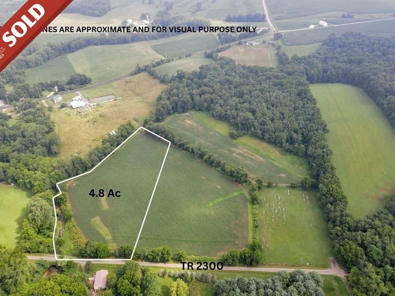 TR 2300 Tract 1, 4 Acres : Jeromesville : Ashland County : Ohio