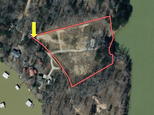 3.32 Acre Waterfront Lot on Smith : Houston : Winston County : Mississippi