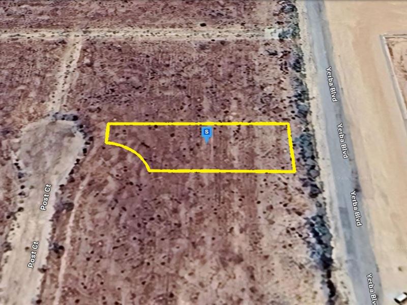 Residential Parcel for $558.42 Down : California City : Kern County : California