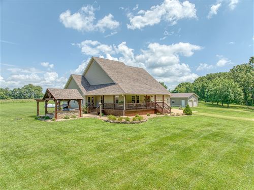 Beautiful Home and Acreage in MO : Norwood : Wright County : Missouri