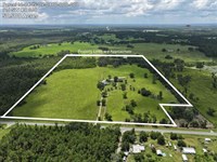 Expansive 50.5-Acre Estate With 4-B : Madison : Florida