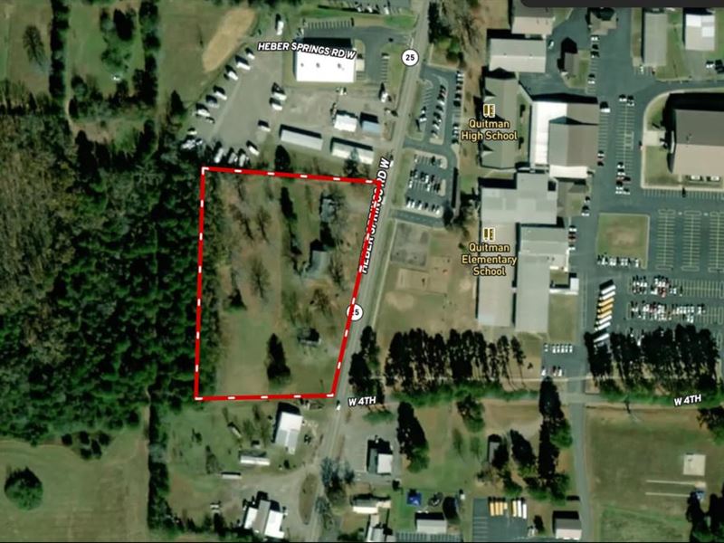 Quitman Hot Spot, 4.34 Acres : Quitman : Cleburne County : Arkansas