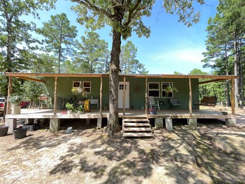The Rock Homestead : Clayton : Pushmataha County : Oklahoma
