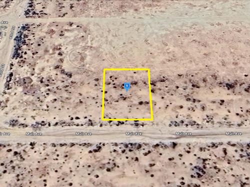 $461.37/Month, Great Flat Lot : California City : Kern County : California