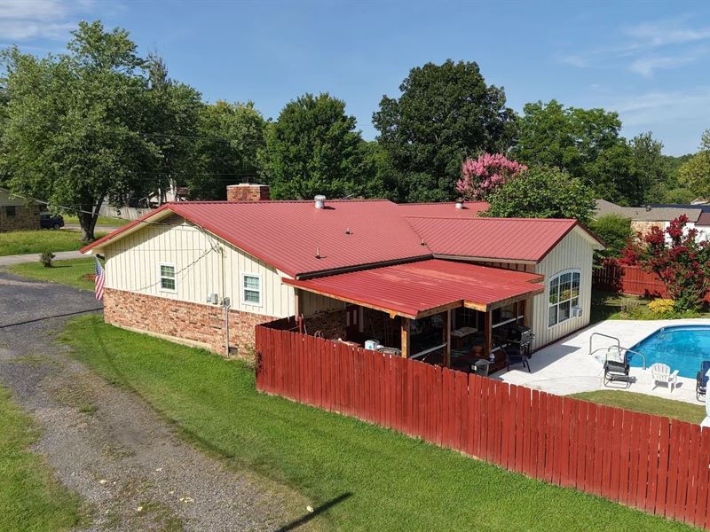 1.54 Acres with A Home in Polk Coun : Mena : Polk County : Arkansas