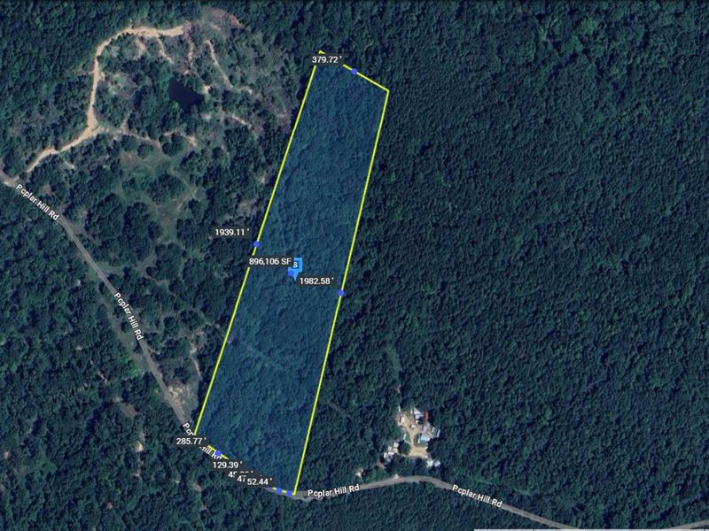 21 Acres in Jefferson County MS : Fayette : Jefferson County : Mississippi