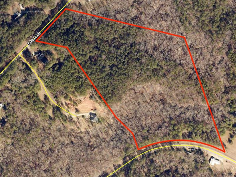 Bruce Road Acreage : Martin : Stephens County : Georgia