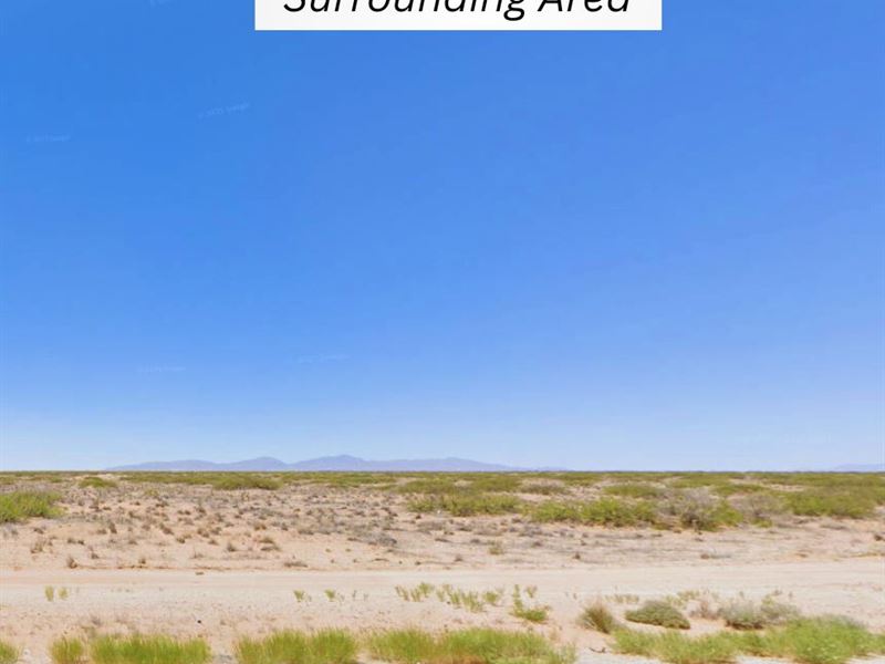 .56 Acre Texas Lot, Mountain Views : Horizon City : El Paso County : Texas