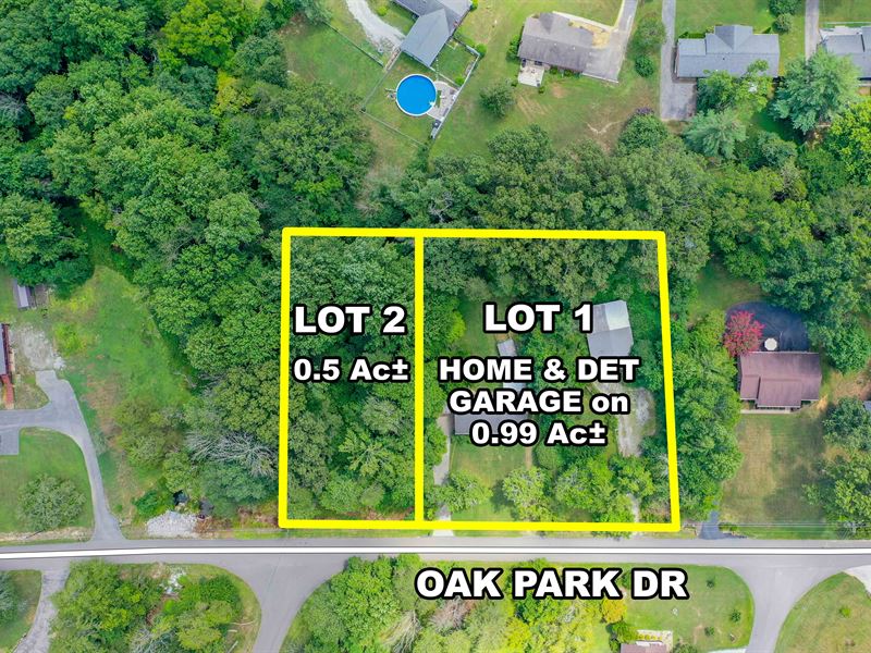 3 BR / 3 BA Home, Det Garage : Cookeville : Putnam County : Tennessee