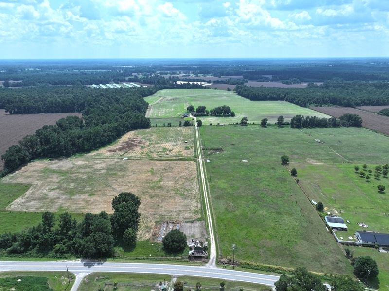 Beautiful Farm with Home Site : Fairmont : Robeson County : North Carolina