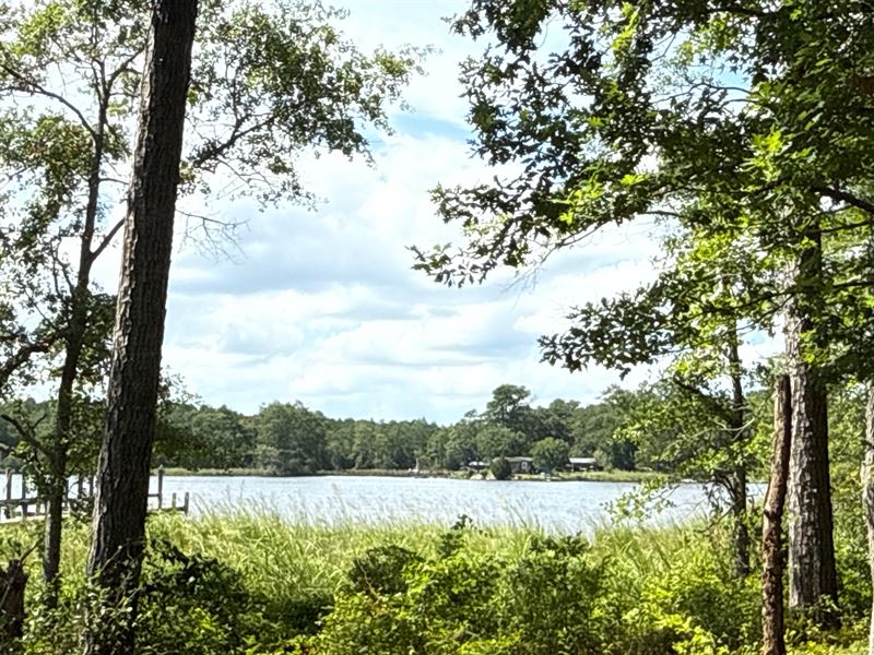 Waterfront Lot in Shine Landing : Arapahoe : Pamlico County : North Carolina