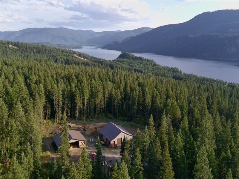 Peaceful, Private Mountain Retreat : Noxon : Sanders County : Montana