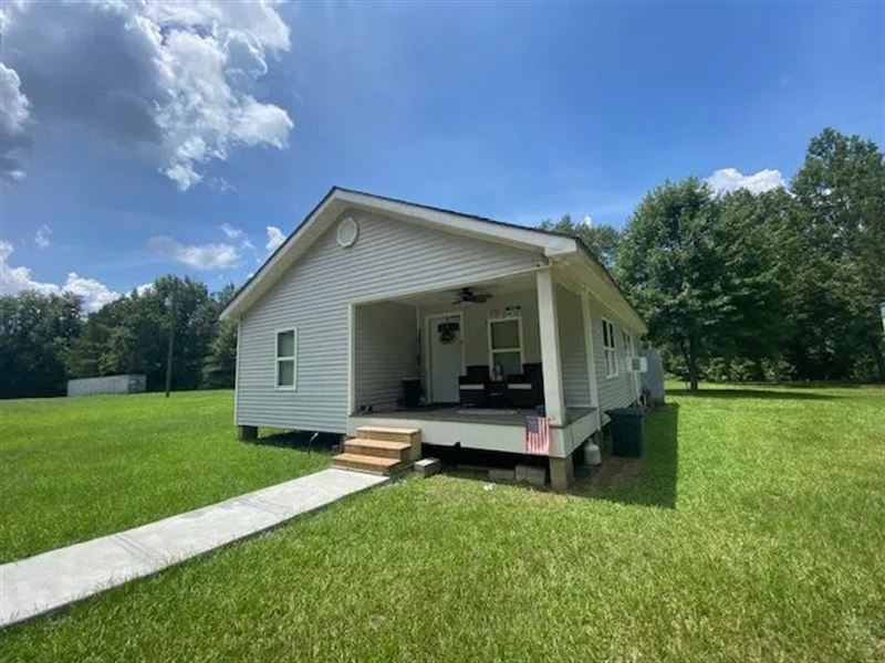 Home On 78.95 Acres, Hazlehurst : Hazlehurst : Copiah County : Mississippi