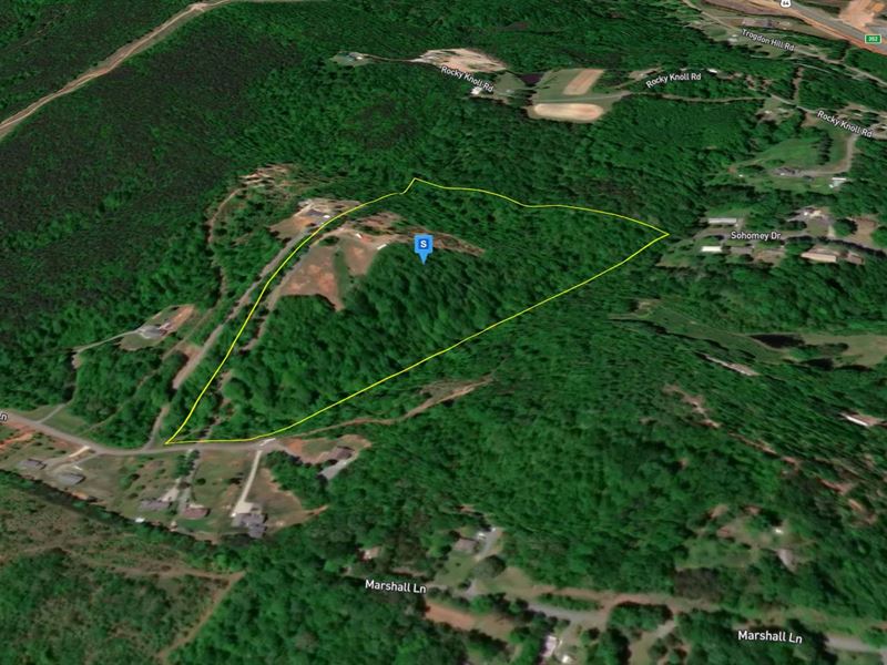 21.09 Acres in Randolph County NC : Asheboro : Randolph County : North Carolina