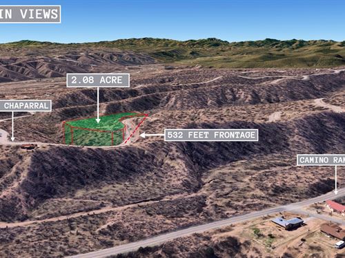 2.08 Acres in Rio Rico, $250/Mo : Rio Rico : Santa Cruz County : Arizona