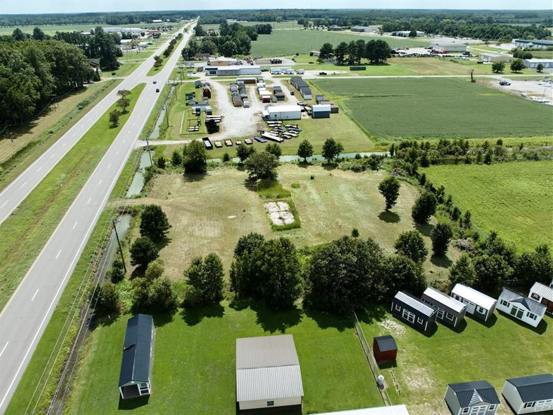 .96 Acre Commercial Property : Elizabeth City : Pasquotank County : North Carolina