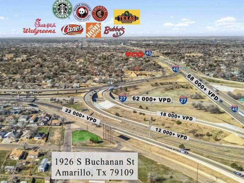 $1 Auction, High Density Land : Amarillo : Potter County : Texas