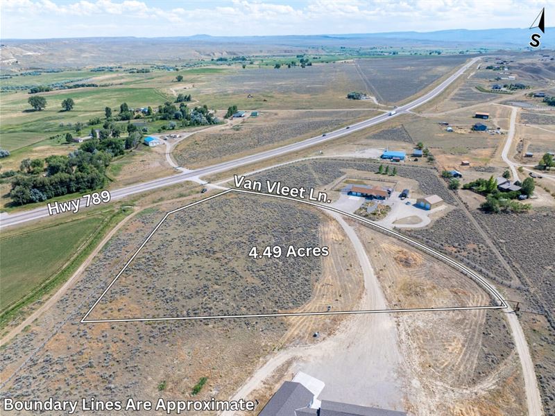 Van Vleet Ln, 4.49 Acres : Lander : Fremont County : Wyoming